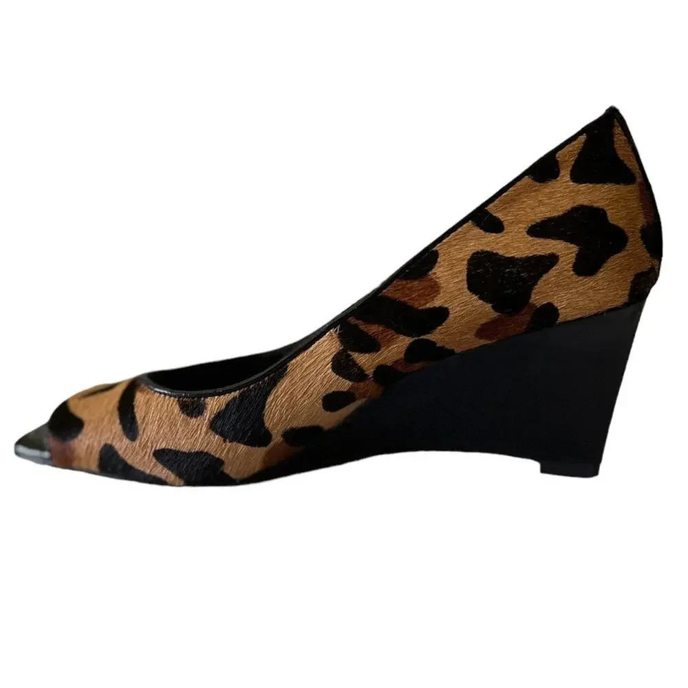 LIZ CLAIBORNE Cheetah Print Rave2 Heels 6M